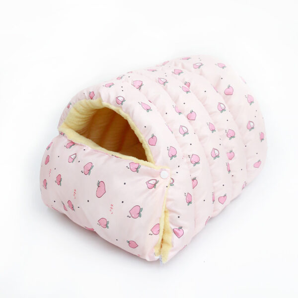 Four Seasons Universal Removable Washable House Closed Cat Kennel Enclosed Cat Nest Sleeping Bag With Plus Space - Image 4